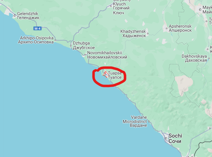 Explosions heard in Tuapse amid drone attack, with refinery on fire